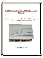 Programmable Logic Controller (PLC) Tutorial