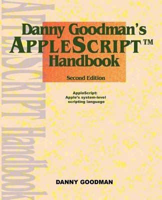 Danny Goodman's Applescript Handbook - Danny Goodman - cover