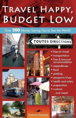 Travel Happy, Budget Low - Susanna Zaraysky - cover