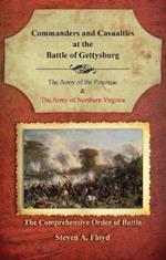 Commanders and Casualties at the Battle of Gettysburg: The Comprehensive Order of Battle