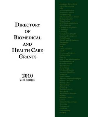 Directory of Biomedical and Health Care Grants 2010 - Schoolhouse Partners - cover