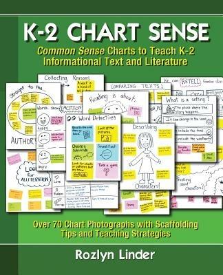 K-2 Chart Sense: Common Sense Charts to Teach K-2 Informational Text and Literature - Rozlyn Linder - cover