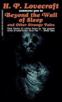 Beyond the Wall of Sleep and Other Strange Tales - H P Lovecraft - cover