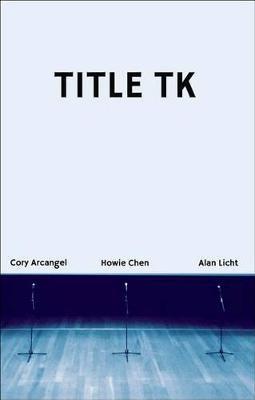Title Tk: An Anthology - cover