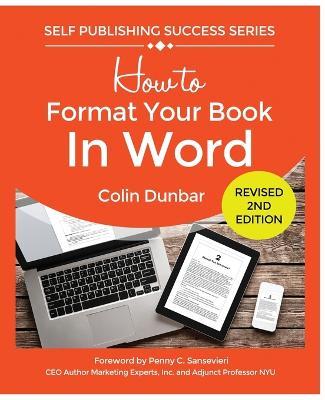 How to Format Your Book in Word - Colin Dunbar - cover