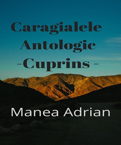 Caragialele Antologic - Cuprins - Vol.1 - 21