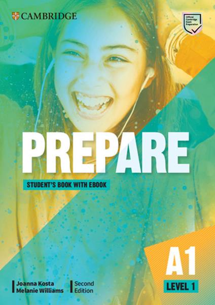 Prepare Level 1 Student's Book with eBook - Joanna Kosta,Melanie Williams - cover