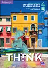 Think Level 4 Student's Book with Workbook Digital Pack British English - Herbert Puchta,Jeff Stranks,Peter Lewis-Jones - cover