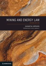 Mining and Energy Law