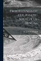 Proceedings of the Asiatic Society of Bengal; 1885 - cover