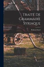 Traite De Grammaire Syriaque