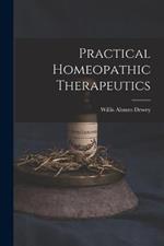 Practical Homeopathic Therapeutics