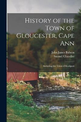 History of the Town of Gloucester, Cape Ann: Including the Town of Rockport - Samuel Chandler,John James Babson - cover