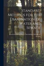 Standard Methods for the Examination of Water and Sewage