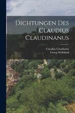 Dichtungen des Claudius Claudinanus