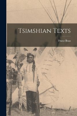 Tsimshian Texts - Franz Boas - cover