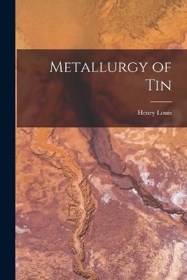 Metallurgy of Tin - Henry Louis - cover