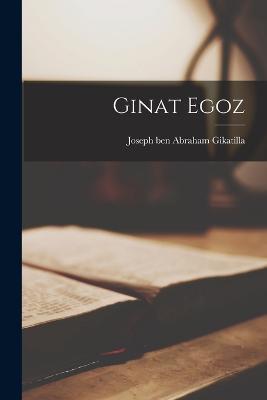 Ginat Egoz - cover