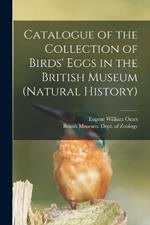 Catalogue of the Collection of Birds' Eggs in the British Museum (Natural History)