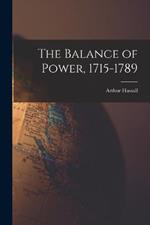 The Balance of Power, 1715-1789