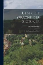 Ueber die Sprache der Zigeuner: Eine grammatische Skizze