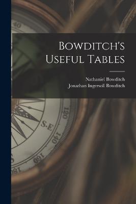 Bowditch's Useful Tables - Nathaniel Bowditch,Jonathan Ingersoll Bowditch - cover