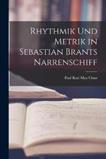 Rhythmik und Metrik in Sebastian Brants Narrenschiff