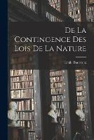 De La Contingence Des Lois De La Nature - Emile Boutroux - cover