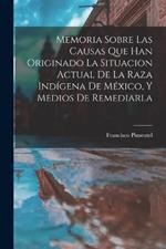 Memoria Sobre Las Causas Que Han Originado La Situacion Actual De La Raza Indigena De Mexico, Y Medios De Remediarla