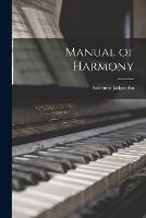 Manual of Harmony - Salomon Jadassohn - cover