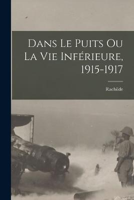 Dans le puits ou La vie inférieure, 1915-1917 - Rachilde - cover