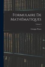 Formulaire De Mathématiques; Volume 3