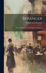 Beranger: Some of His Sonnets With English Translations