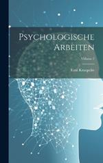 Psychologische Arbeiten; Volume 2