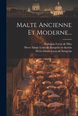 Malte Ancienne Et Moderne... - cover