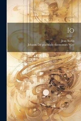 Io - Jean Bodin - cover