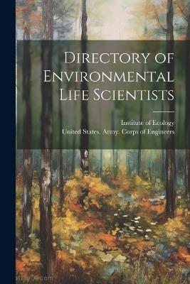 Directory of Environmental Life Scientists - cover