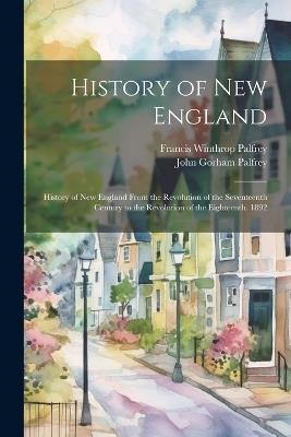 History of New England: History of New England From the Revolution of the Seventeenth Century to the Revolution of the Eighteenth. 1892 - Francis Winthrop Palfrey,John Gorham Palfrey - cover