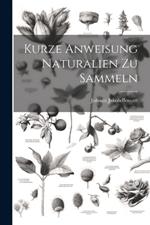 Kurze Anweisung Naturalien Zu Sammeln