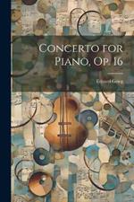 Concerto for Piano, op. 16