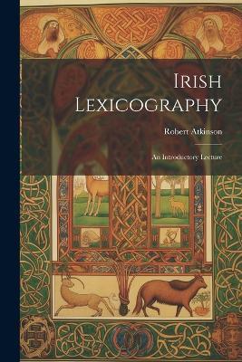 Irish Lexicography: An Introductory Lecture - Robert Atkinson - cover