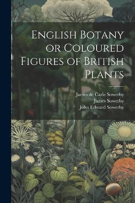 English Botany or Coloured Figures of British Plants - James Sowerby,John Thomas Boswell,Phebe Lankester - cover