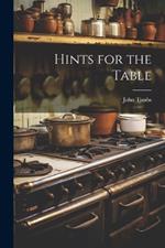 Hints for the Table