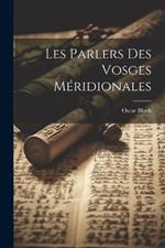 Les Parlers Des Vosges Méridionales