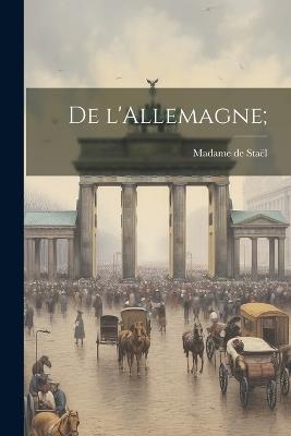 De l'Allemagne; - cover