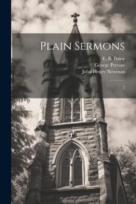 Plain Sermons: 7 - John Keble,Thomas Keble,John Henry Newman - cover