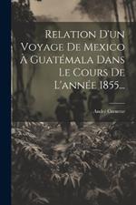 Relation D'un Voyage De Mexico À Guatémala Dans Le Cours De L'année 1855...