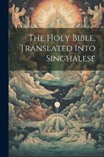 The Holy Bible, Translated Into Singhalese