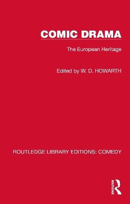 Comic Drama: The European Heritage - cover