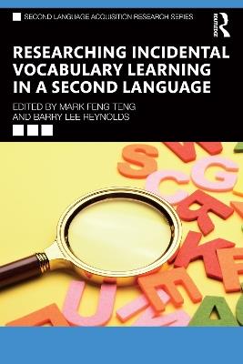 Researching Incidental Vocabulary Learning in a Second Language - cover